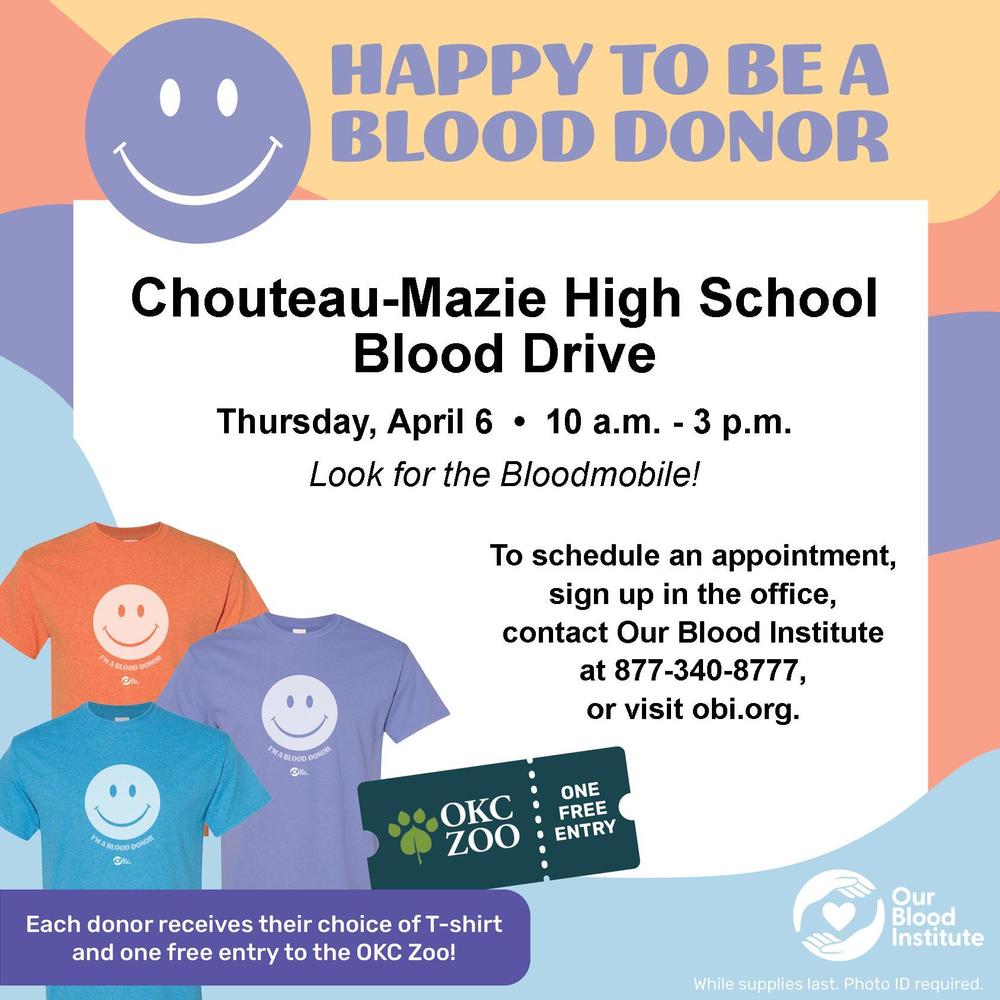 Chouteau High School Blood Drive 