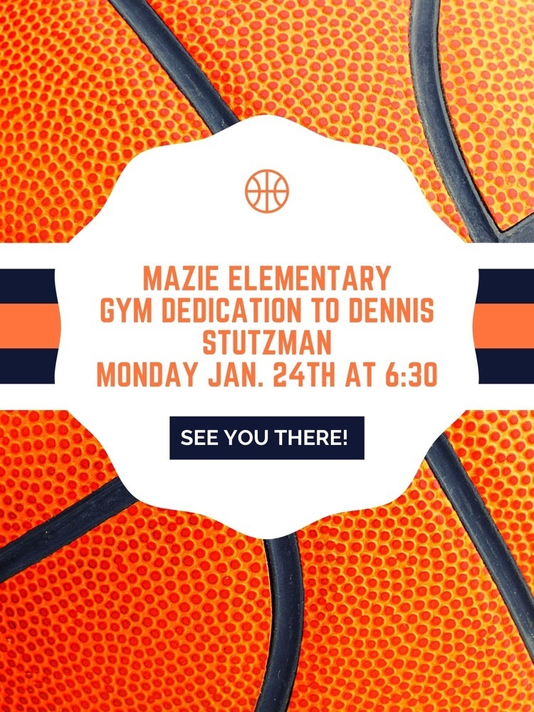 Mazie Elementary dedication poster